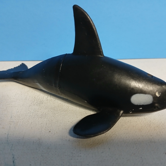 Ocean life plastic play toys, lot of five - Picture 3 of 8